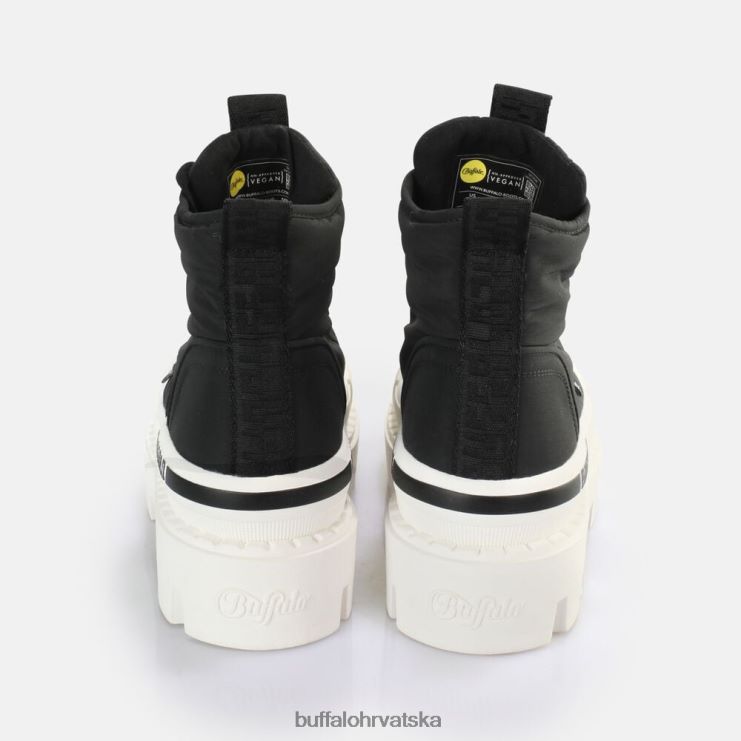 crno bijeli Buffalo raven hi tenisice visoke veganske |tenisice TDD6T893